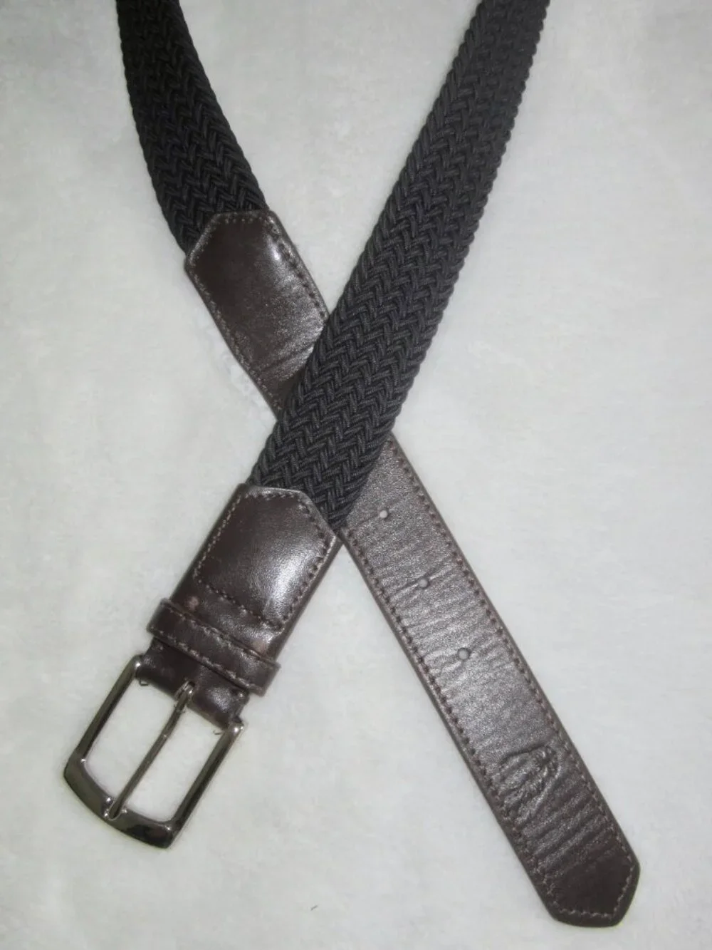 HOLDERNESS & BOURNE The Fisher Belt Navy Men’s 38